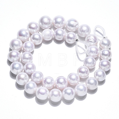 Natural Baroque Pearl Keshi Pearl Beads Strands PEAR-S020-l11-1