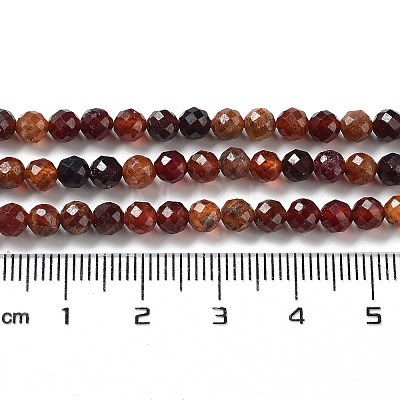Natural Garnet Beads Strands G-J400-E13-02-1