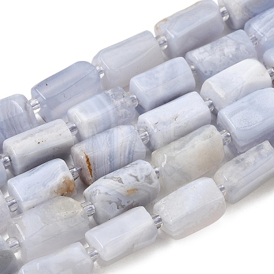 Natural Blue Lace Agate Beads Strands GG-CBA8682-A03-01-1