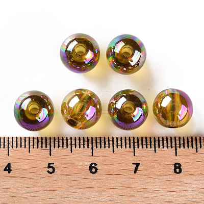 Transparent Acrylic Beads MACR-S370-B10mm-737-1