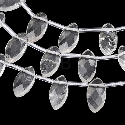 Natural Quartz Crystal Beads Strands G-P607-A01-01-1