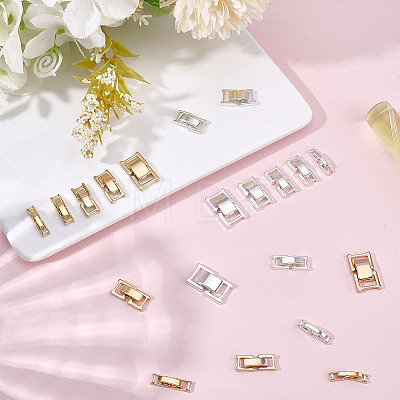 24Pcs 12 Styles Eco-Friendly Brass Watch Band Clasps KK-DR0001-65-1