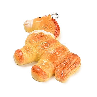 Opaque Resin Imitation Food Pendants FIND-E060-02-1