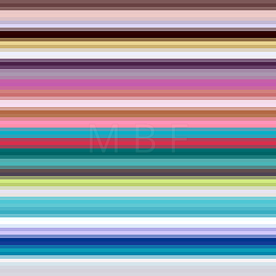 Elecrelive 6 Rolls 6 Colors Segment Dyed Polyester Thread OCOR-EL0001-01B-1