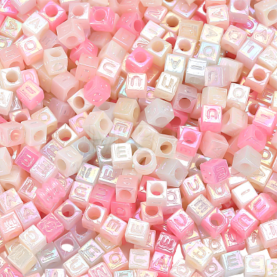 1000Pcs Plastic Beads KY-PA0001-25-1