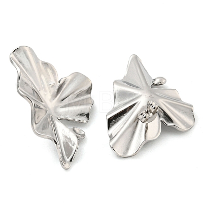 304 Stainless Steel Ear Studs EJEW-P270-02P-1