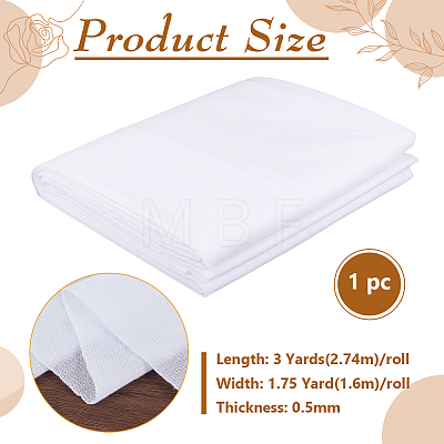3 Yards Polyester Flame-retardant Brushed Fabric DIY-BC0013-84B-1