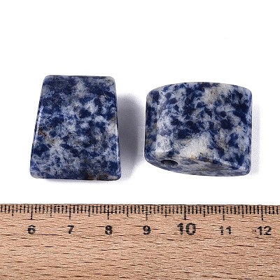 Natural Blue Spot Jasper Pendants G-G602-07H-1