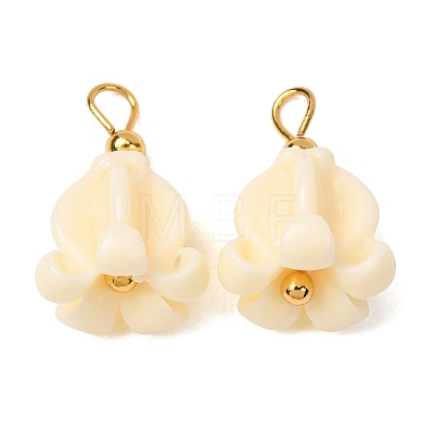 Dyed Synthetic Coral Pendants GG-CBAC295-01G-01-1