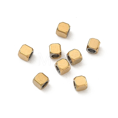 304 Stainless Steel Beads STAS-P448-03B-G-1
