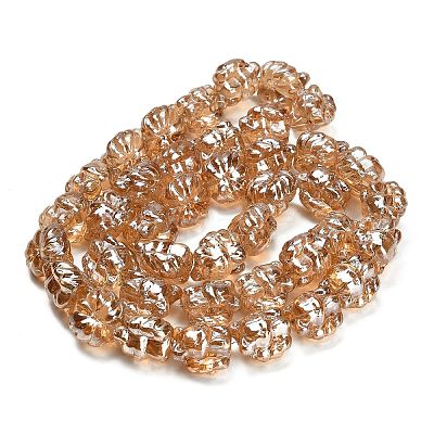 Electroplate Glass Bead Strands EGLA-H110-01PL-02-1