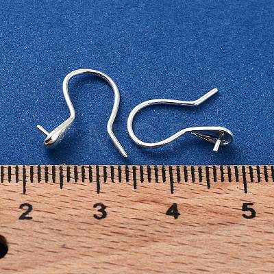 Sterling Silver Teardrop Earring Hooks STER-H109-01-1