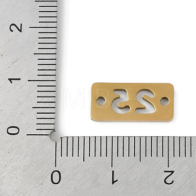 304 Stainless Steel Connector Charms STAS-L279-020G-1