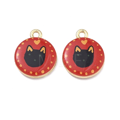 Printed Alloy Pendants PALLOY-P319-07D-02-1