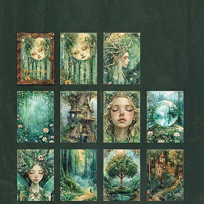 Fantasy Forest Series Scrapbook Paper Pad PW-WGCCA50-02-1