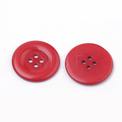 4-Hole Acrylic Buttons BUTT-Q038-35mm-M-1