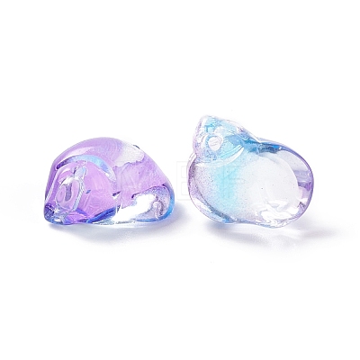 Transparent Glass Beads GLAA-F117-07D-1