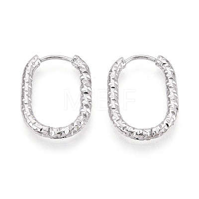 304 Stainless Steel Hoop Earrings STAS-T074-31P-1