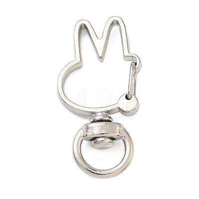 Alloy Swivel Clasps FIND-C084-02A-P-1