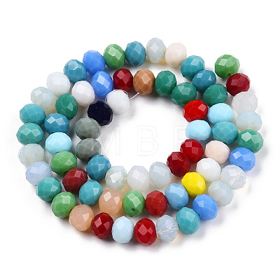 Glass Beads Strands X-EGLA-T013-03E-1