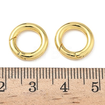 Brass Spring Gate Rings KK-H523-07A-G-1