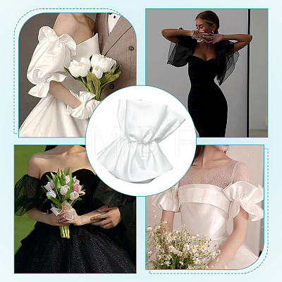 Polyester Detachable Puff Sleeves DIY-WH0430-407-1