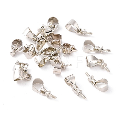 Brass Screw Eye Pin Peg Bails PJ-TAC0001-21P-1