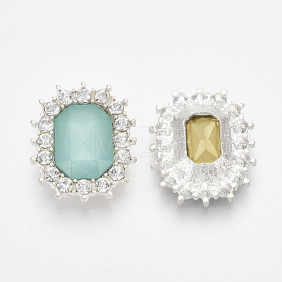 Glass Rhinestone Cabochons RB-S066-07S-1