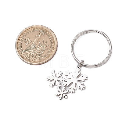 201 Stainless Steel Keychain KEYC-JKC01184-02-1