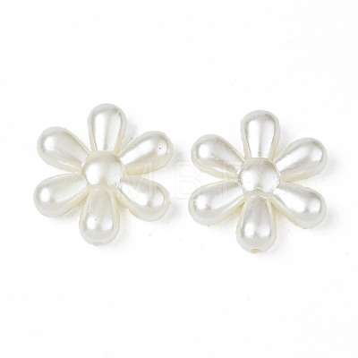 ABS Plastic Imitation Pearl Beads KY-T023-029B-1