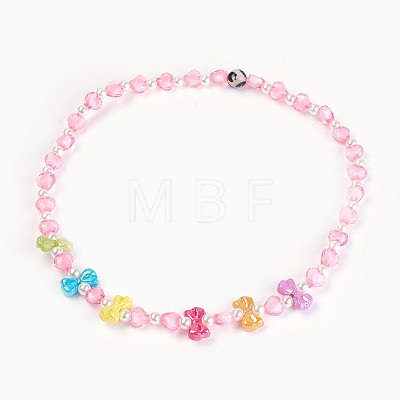 Acrylic Beads Kids Jewelry Sets SJEW-JS00988-01-1