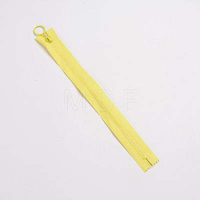 Resin Close End Zippers FIND-WH0052-44D-1