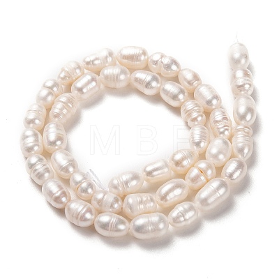 Natural Cultured Freshwater Pearl Beads Strands PEAR-L033-68-01-1
