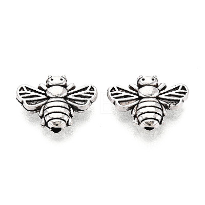 Tibetan Style Alloy Beads TIBEB-T005-02AS-1