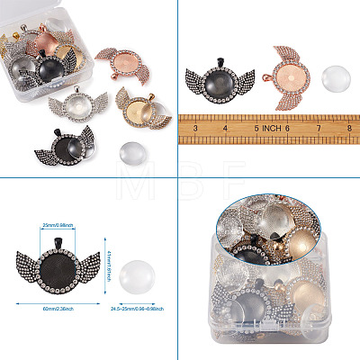 DIY Pendant Making Kits DIY-TA0003-08-1