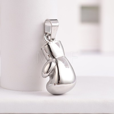 304 Stainless Steel Pendants X-STAS-H061-05AS-1