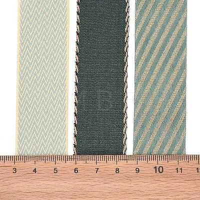 9 Yards 3 Styles Polyester Ribbon SRIB-A014-D01-1