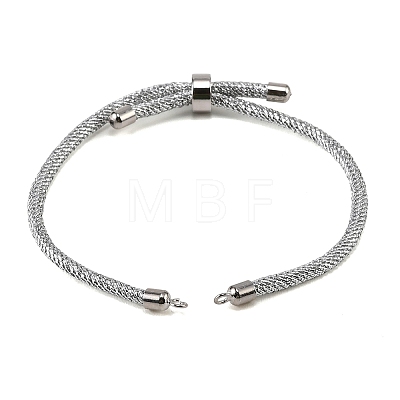 Adjustable Round Polyester Braided Cord Bracelet Making FIND-G117-01P-03-1