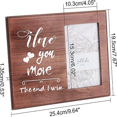 Olycraft MDF Photo Frames DJEW-OC0001-05E-1