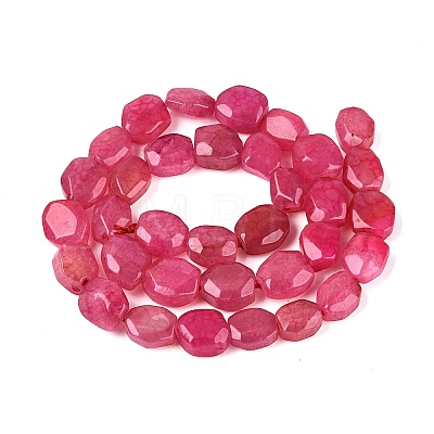 Dyed & Heated Natural Agate Beads Strands G-N359-15A-10-1