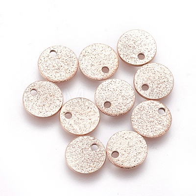 Ion Plating(IP) 304 Stainless Steel Charms STAS-E455-02RG-8mm-1
