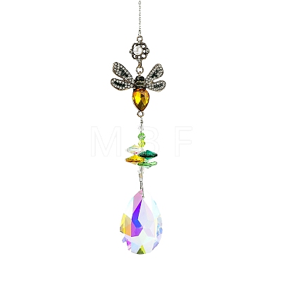 Glass Sun Catcher Pendant PW-WGB92B8-01-1