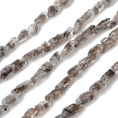Natural Herkimer Diamond Beads Strands GG-CBA8084-03-1