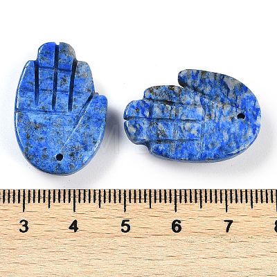 Natural Lapis Lazuli Pendants G-K359-03H-1