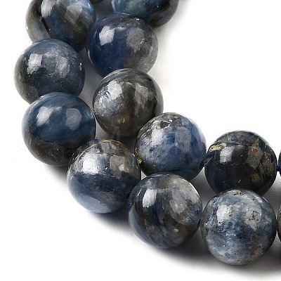Natural Kyanite/Cyanite/Disthene Beads Strands G-G272-A01-10mm-1