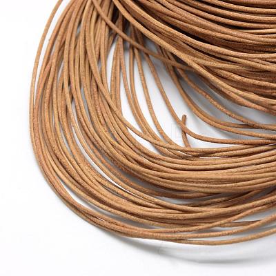 Spray Painted Cowhide Leather Cords WL-R001-2.0mm-05-1