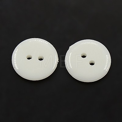 Acrylic Sewing Buttons BUTT-E084-E-01-1