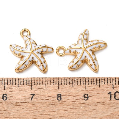 304 Stainless Steel Enamel Pendants STAS-Z193-13G-03B-1