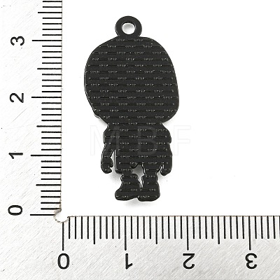 Halloween Alloy Enamel Pendants ENAM-M220-02H-B-1