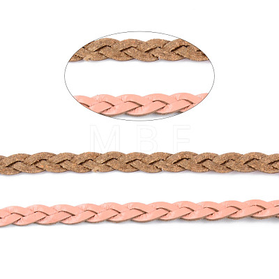 Braided PU Leather Cords LC-S018-10C-1